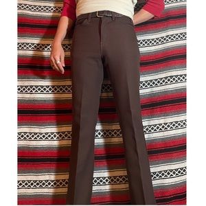 Levi Brown Stay Pressed Pants